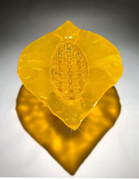 GOLDEN DROP - Glass centerpiece / sculpture by Mosche Bianche - view 3